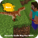 Logo of Jurassic Craft Map For MCPE android Application 