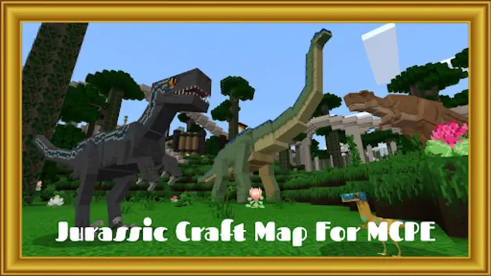 Jurassic Craft Map For MCPE android App screenshot 3